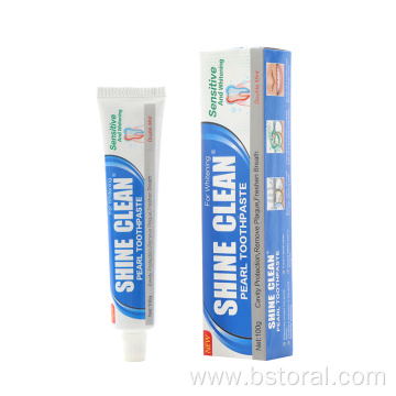 whitening and strengthening teeth anti-sensitive toothpaste